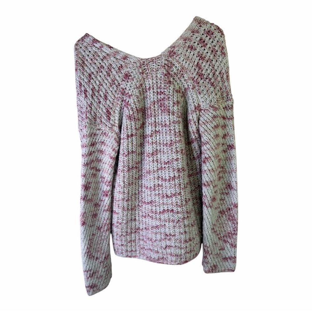 Margaret O’Leary Pink and White Sweater S - Picture 3 of 4